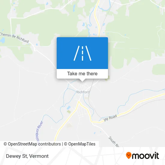 Mapa de Dewey St