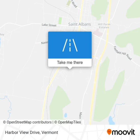 Harbor View Drive map
