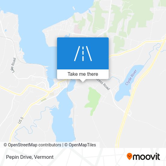 Mapa de Pepin Drive