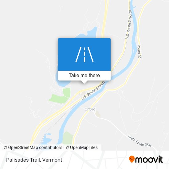Mapa de Palisades Trail