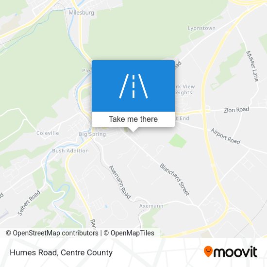 Mapa de Humes Road