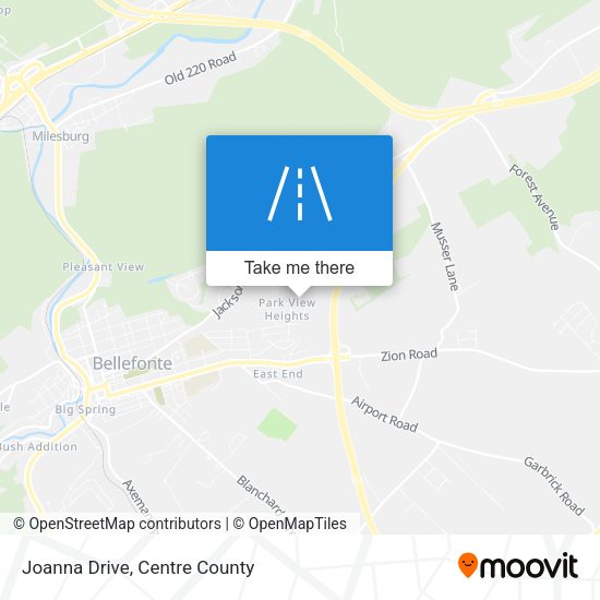Mapa de Joanna Drive
