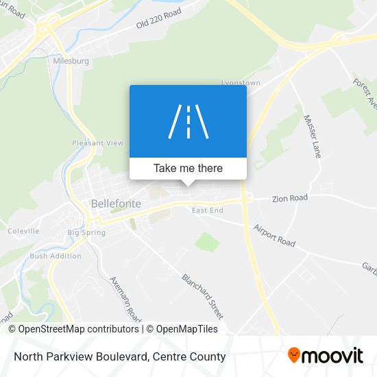 Mapa de North Parkview Boulevard