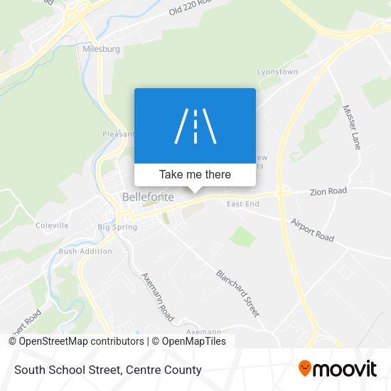 South School Street map