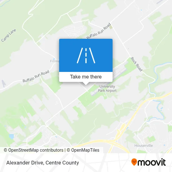 Alexander Drive map