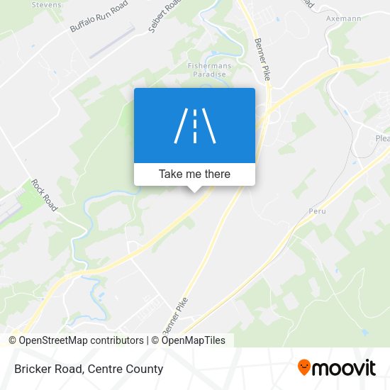 Bricker Road map