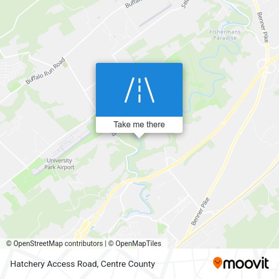 Mapa de Hatchery Access Road