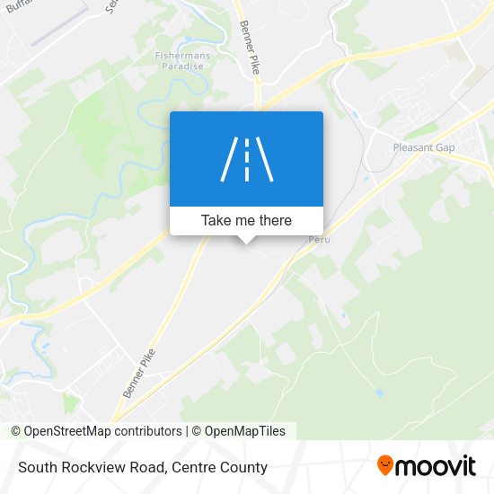 South Rockview Road map