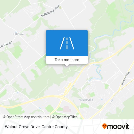 Walnut Grove Drive map