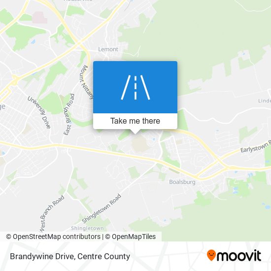 Brandywine Drive map