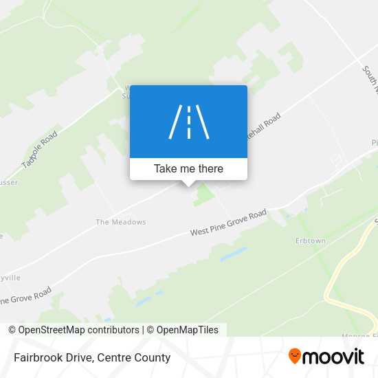 Fairbrook Drive map