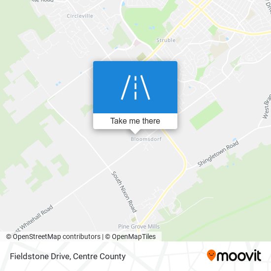 Fieldstone Drive map
