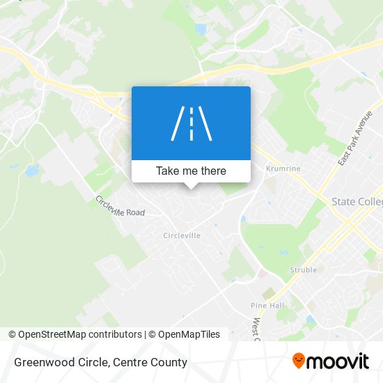 Greenwood Circle map