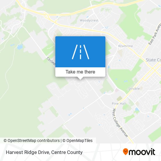 Mapa de Harvest Ridge Drive