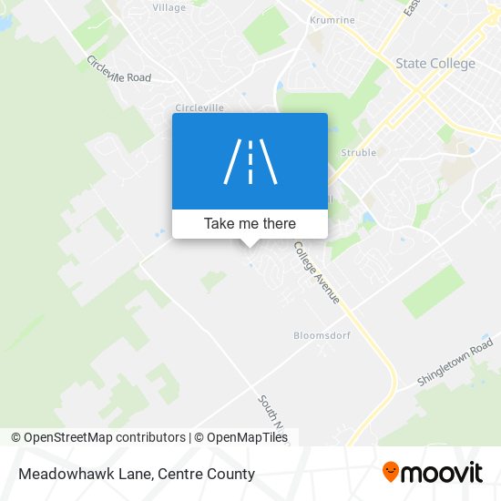 Mapa de Meadowhawk Lane