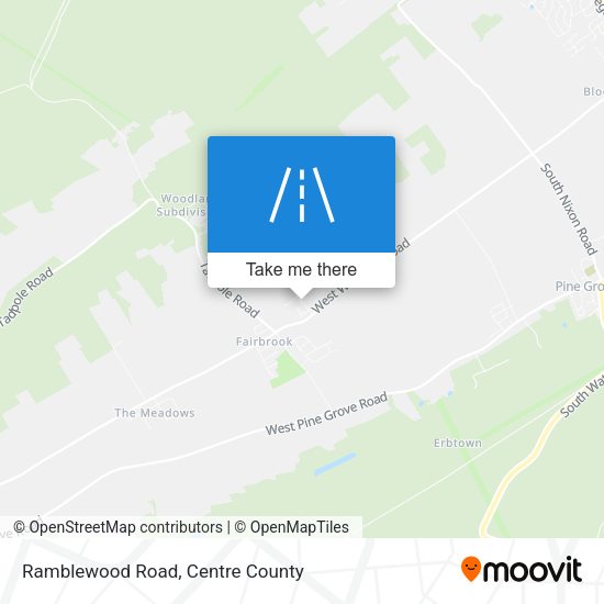Mapa de Ramblewood Road