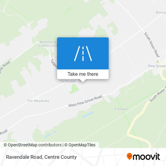 Mapa de Ravendale Road