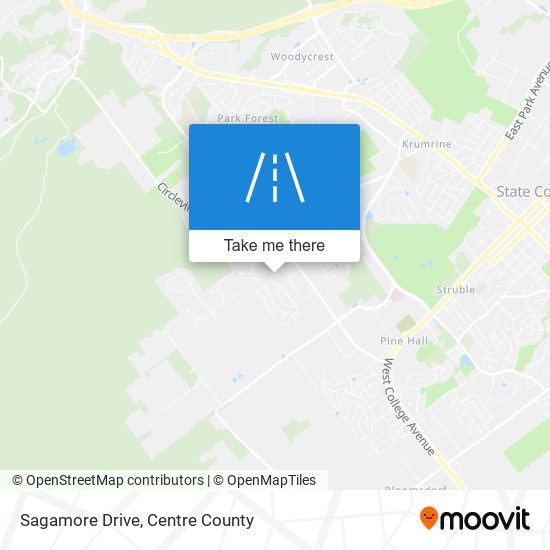 Sagamore Drive map