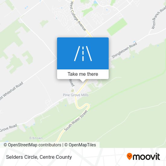 Selders Circle map