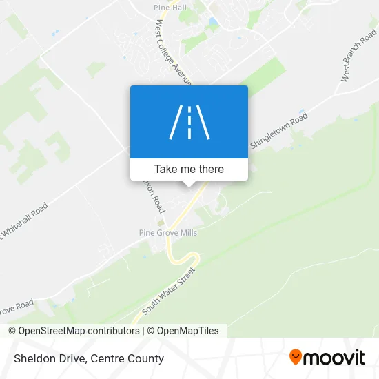 Sheldon Drive map
