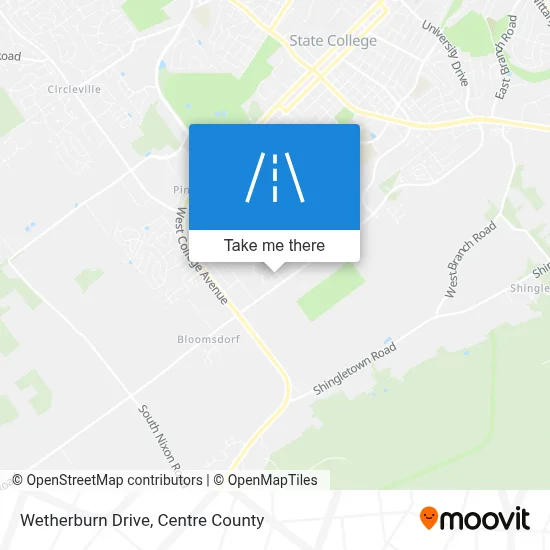 Wetherburn Drive map