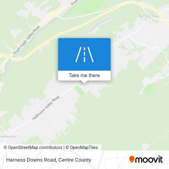 Harness Downs Road map