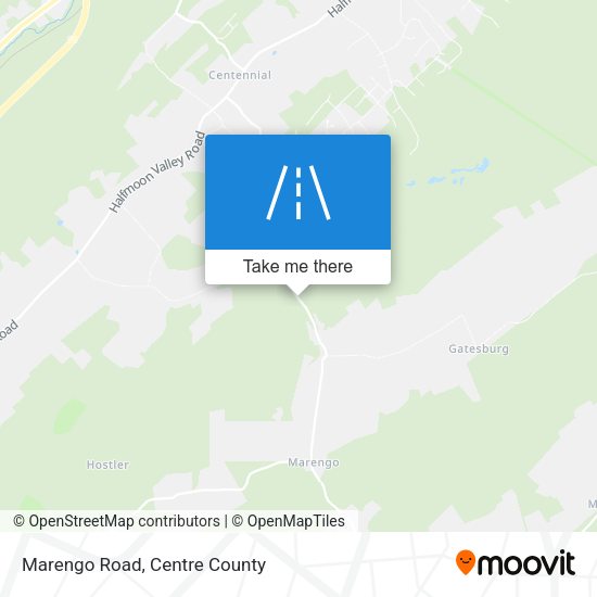 Mapa de Marengo Road