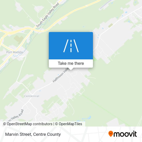 Mapa de Marvin Street