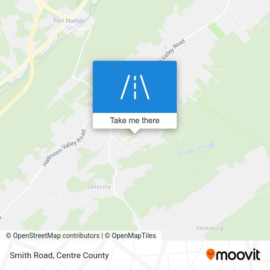 Mapa de Smith Road