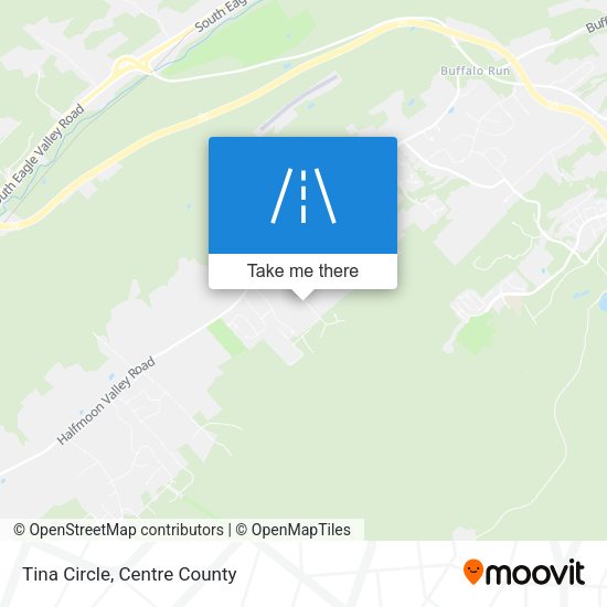 Mapa de Tina Circle