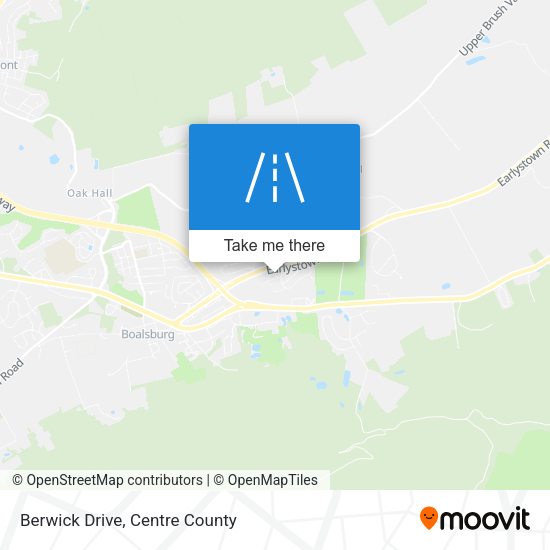 Mapa de Berwick Drive