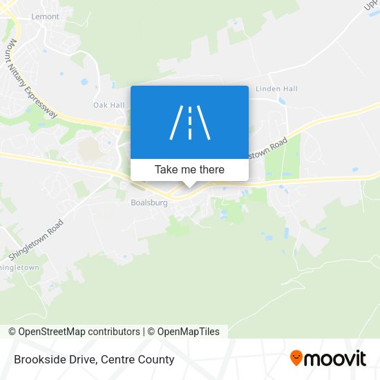 Mapa de Brookside Drive