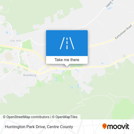 Huntington Park Drive map