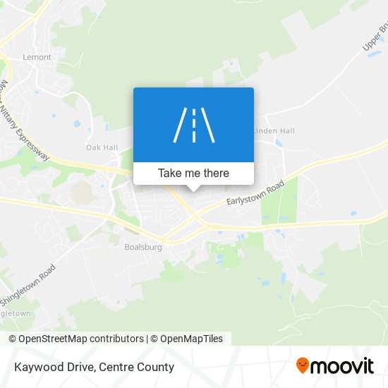 Kaywood Drive map