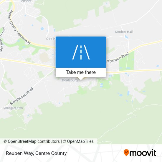 Mapa de Reuben Way