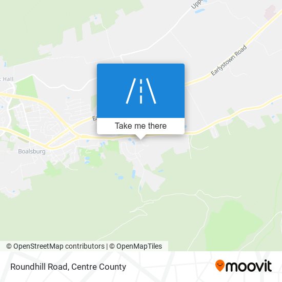 Mapa de Roundhill Road