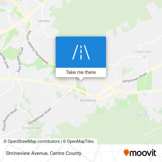 Mapa de Shrineview Avenue