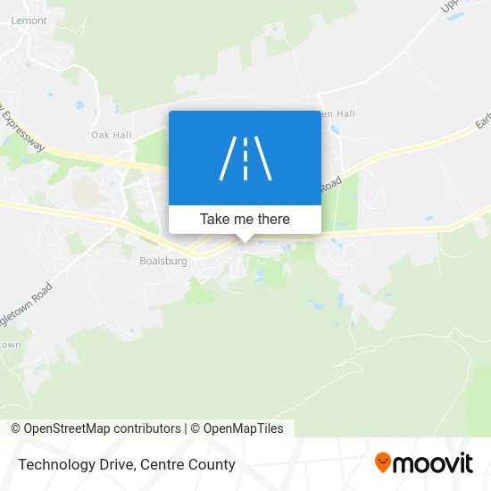 Technology Drive map
