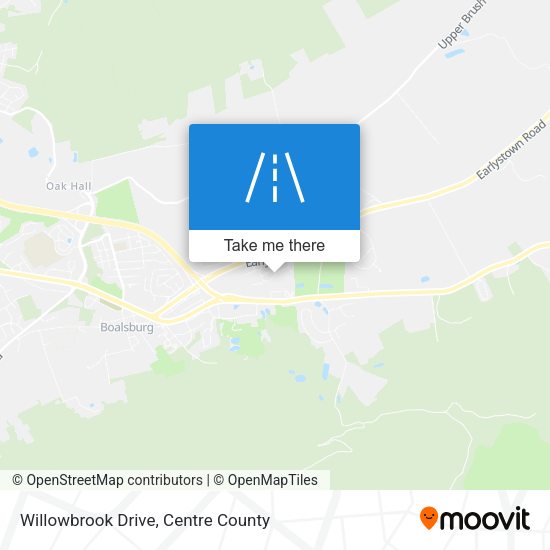 Willowbrook Drive map