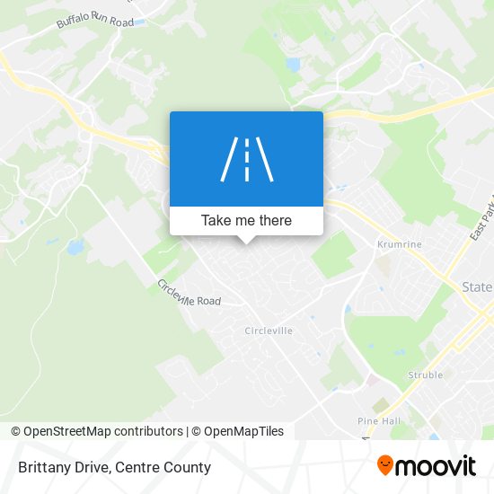 Mapa de Brittany Drive
