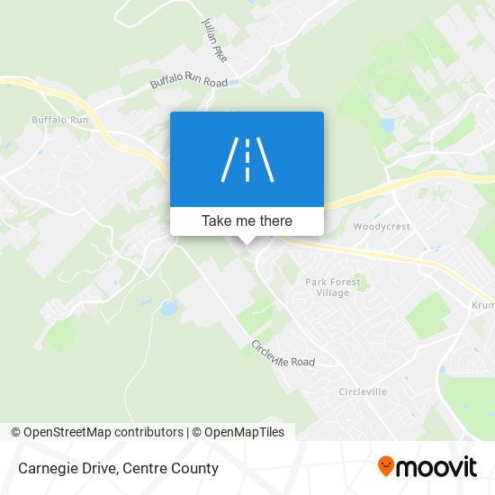 Carnegie Drive map