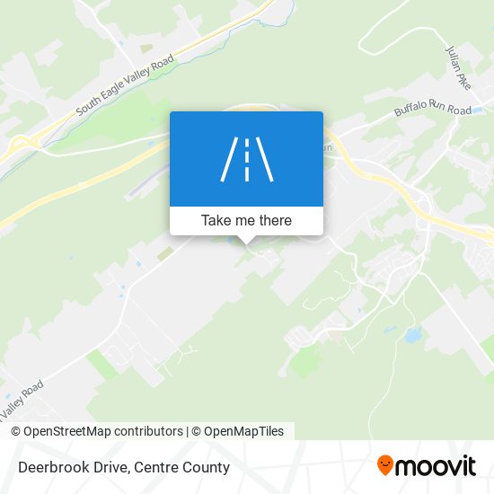 Deerbrook Drive map