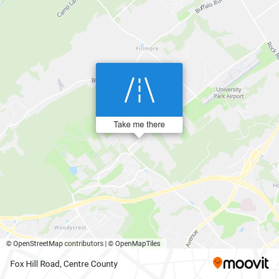 Mapa de Fox Hill Road