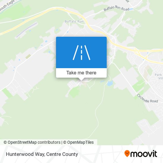 Hunterwood Way map