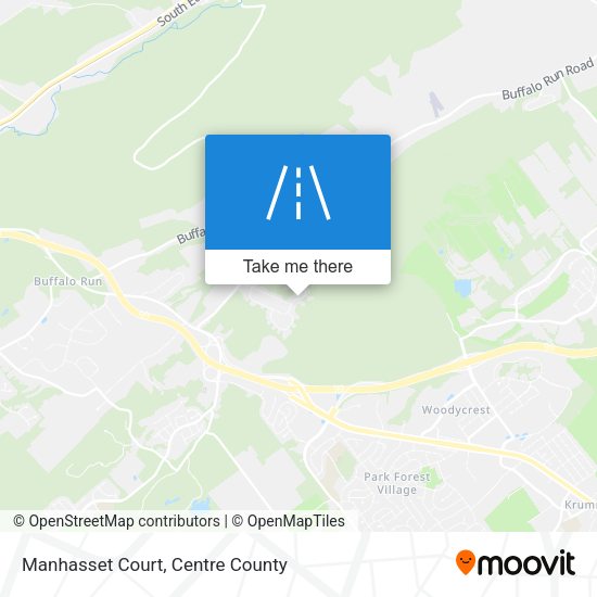 Manhasset Court map