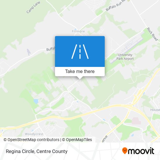 Regina Circle map