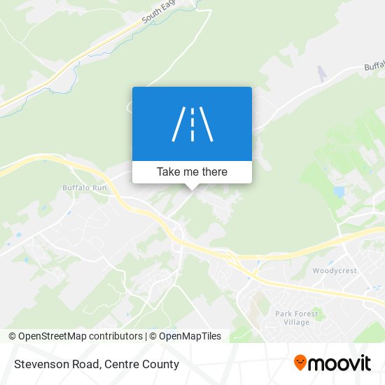 Stevenson Road map