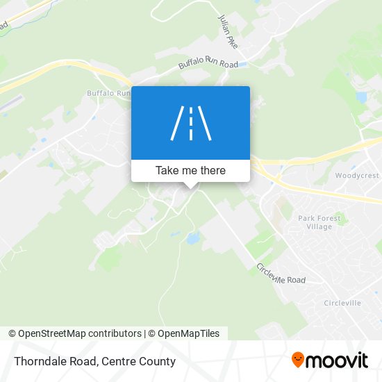 Mapa de Thorndale Road