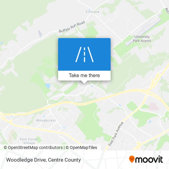 Mapa de Woodledge Drive