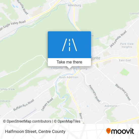 Halfmoon Street map